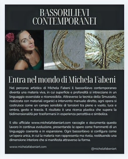 Arte Materica | Luce, Profondità e Trasformazione nei Bassorilievi Contemporanei di Michela Fabeni – quando la Superficie diventa Linguaggio Vivo - Scultura