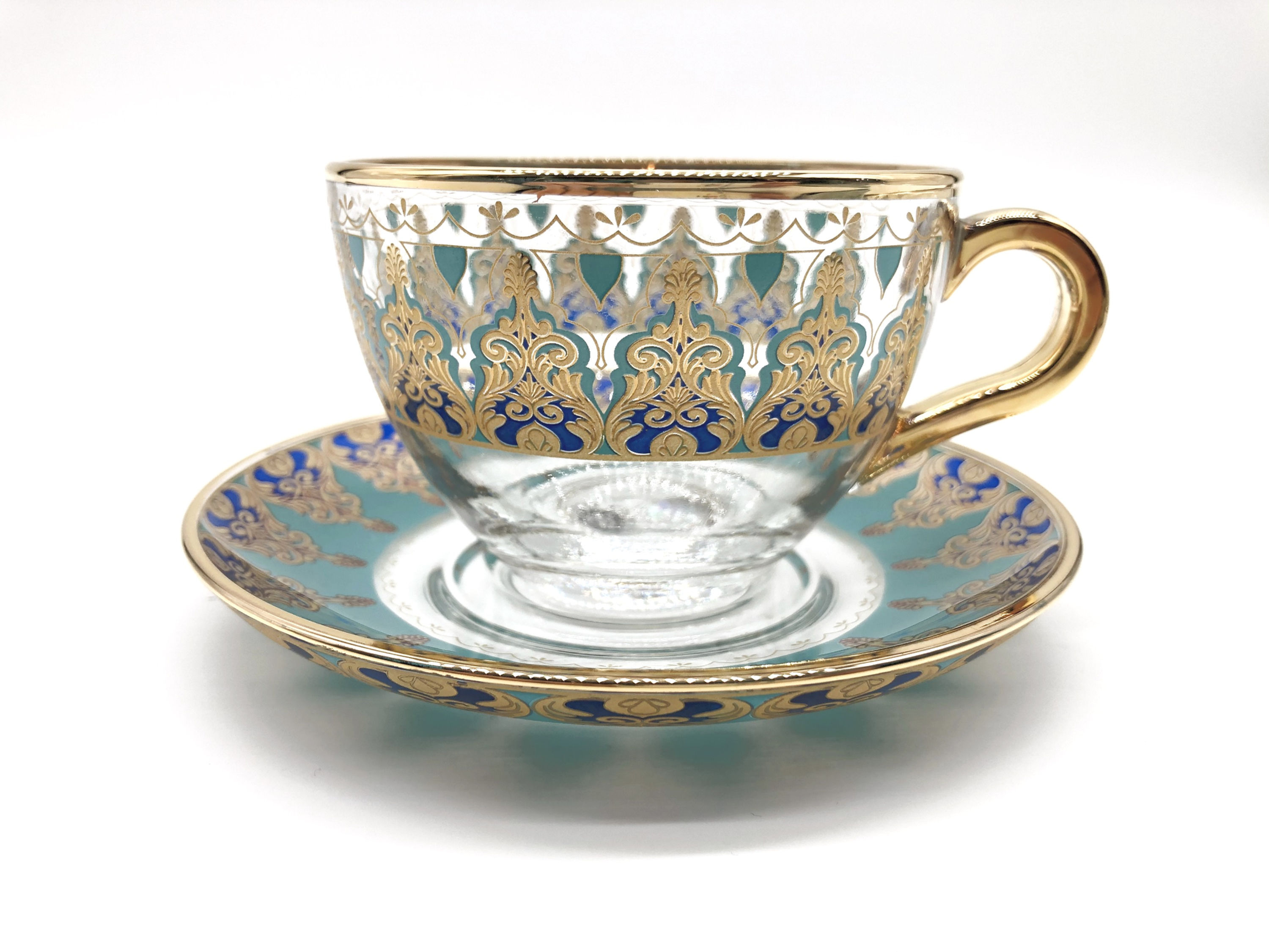 トルコチャイ＆コーヒグラス（持ち手付き）14