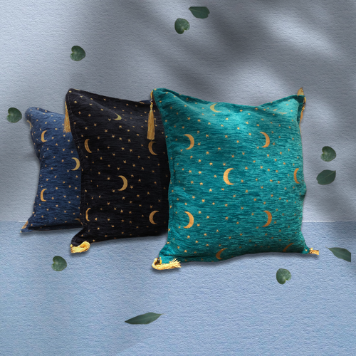 シルクの入ったトルコ製クッションカバー キリムスタイル / トルコ クッションカバー 45cmサイズ チントマニ