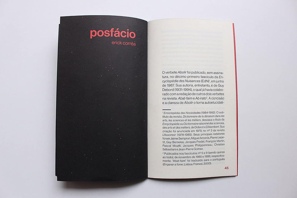 Miniatura: Abolir - Guy Debord