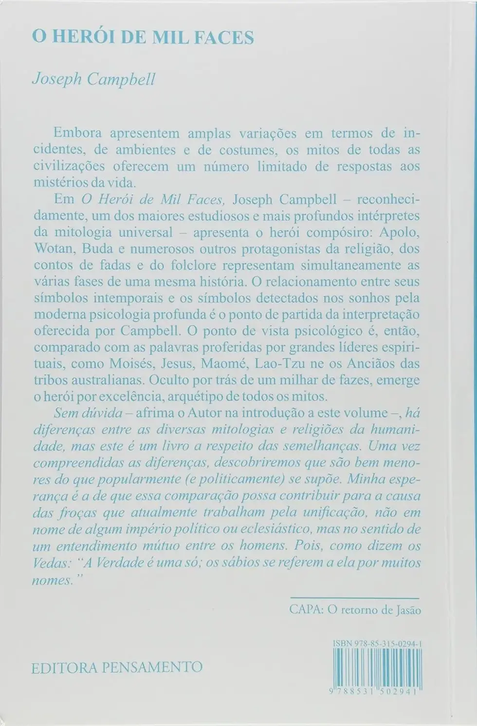 Miniatura: O Herói de mil Faces - Joseph Campbell