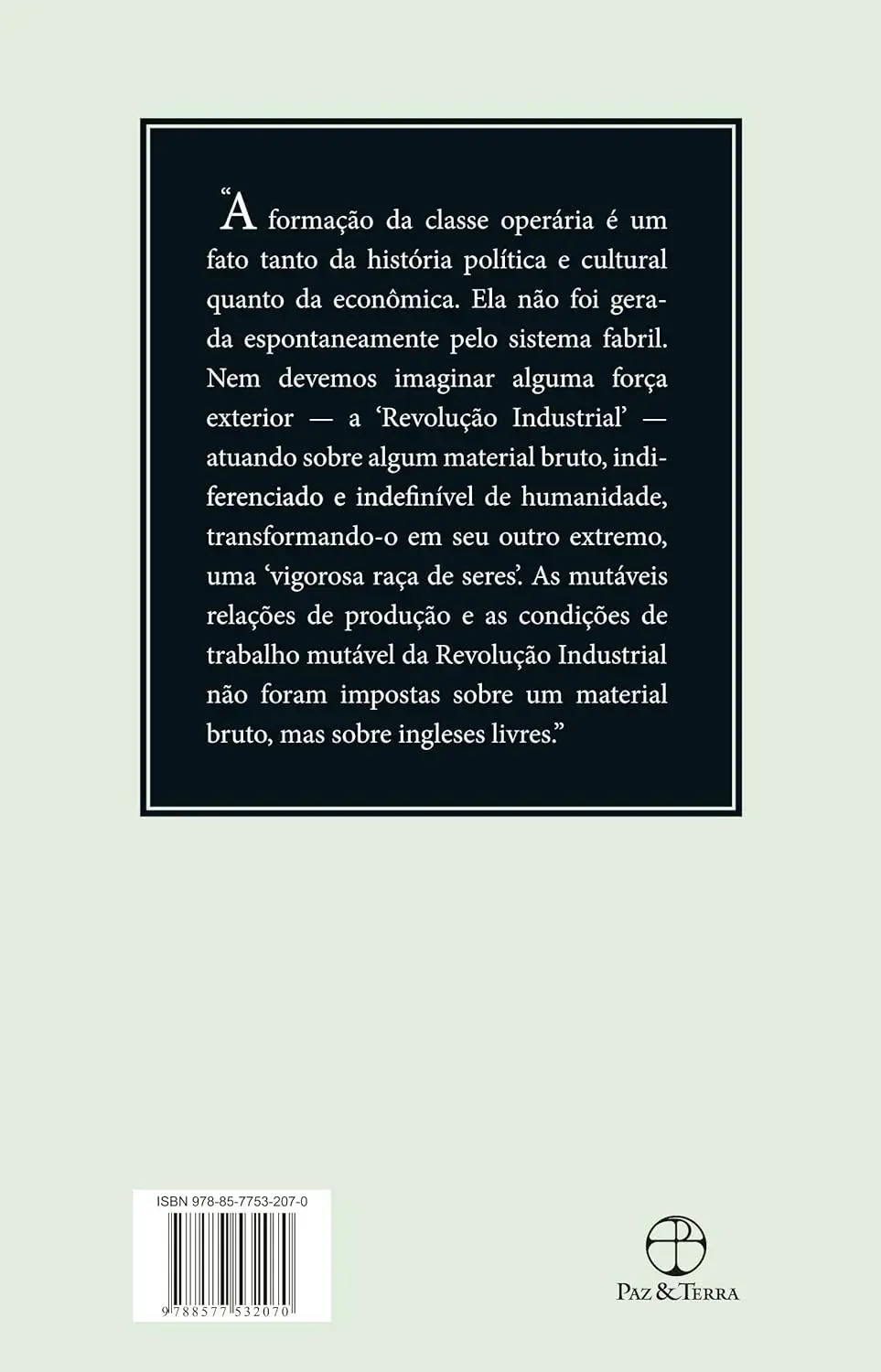 Miniatura: A formação da classe operária inglesa (Vol. 2) - E. P. Thompson