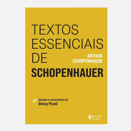 Livro Textos Essenciais De Schopenhauer Arthur Schopenhauer