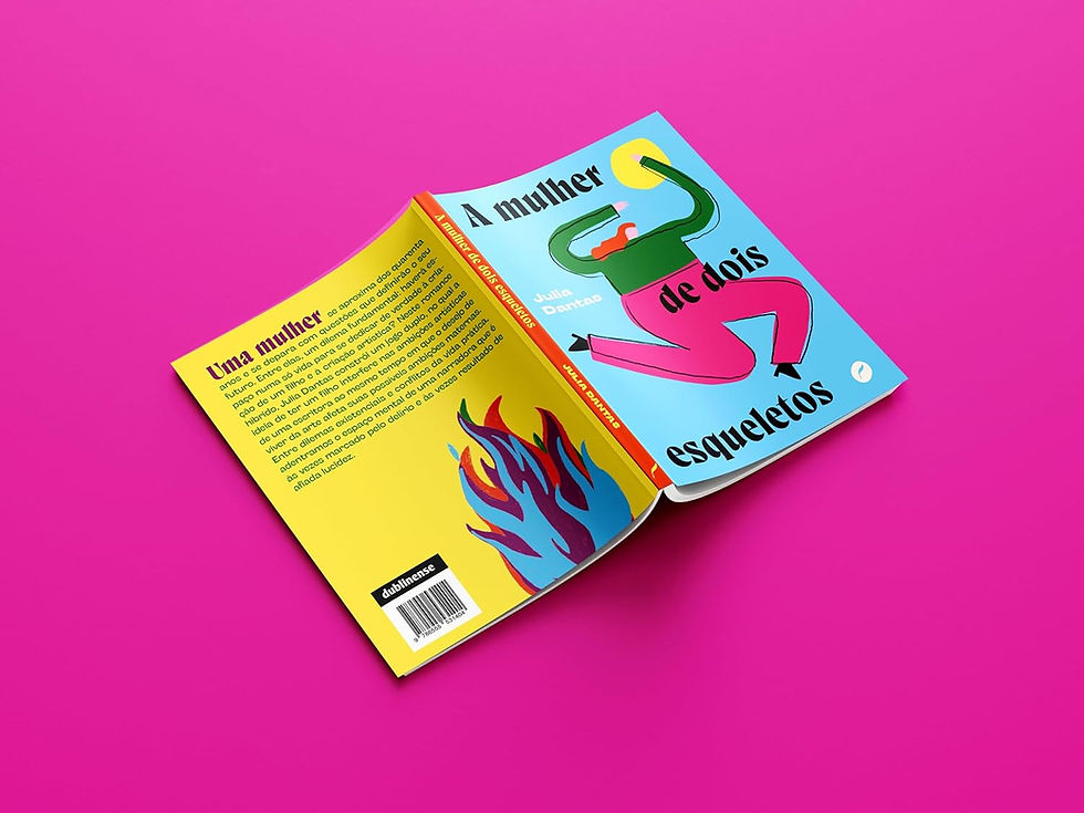 Miniatura: A mulher de dois esqueletos - Julia Dantas
