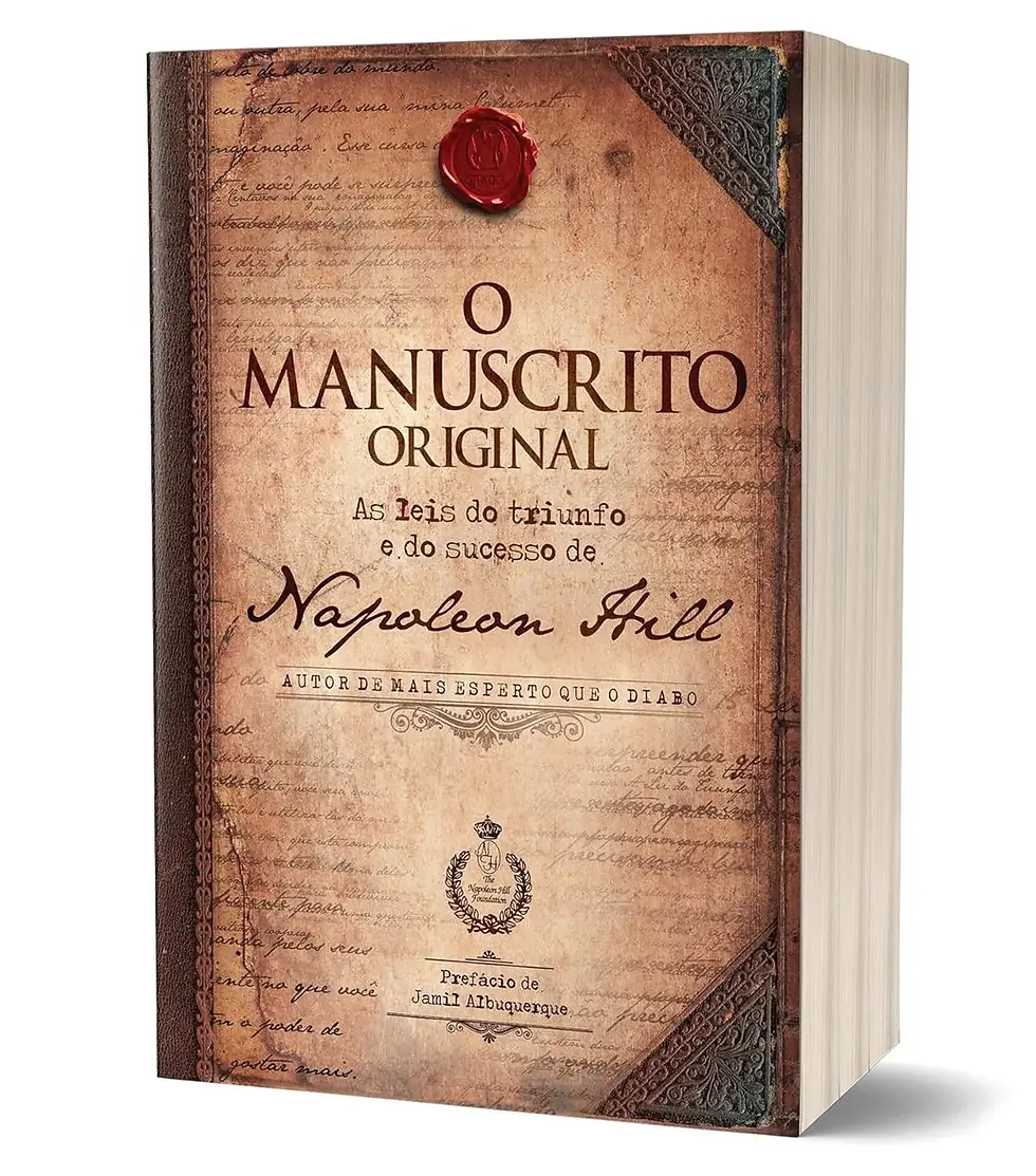 Miniatura: O manuscrito original: As leis do triunfo e do sucesso... - Napoleon Hill