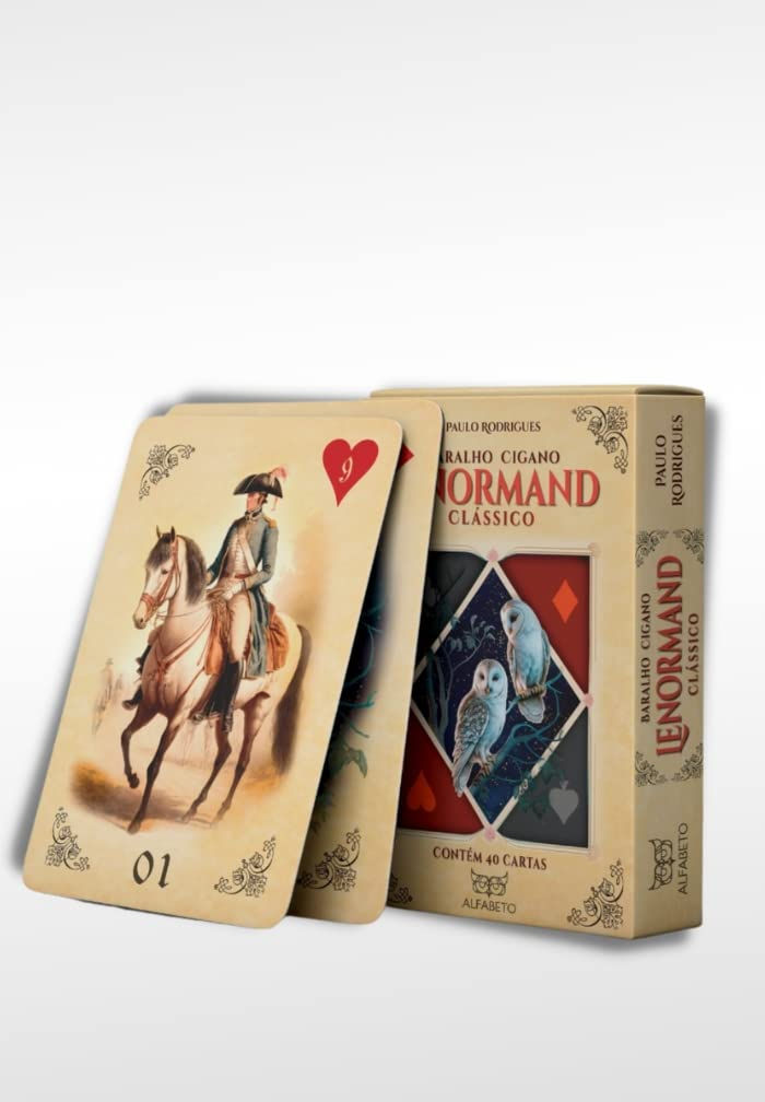 Miniatura: Baralho Cigano Lenormand Clássico: Contém 40 Cartas - Paulo Rodrigues