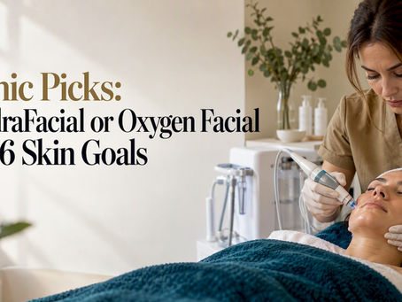 Client receiving an oxygen facial treatment