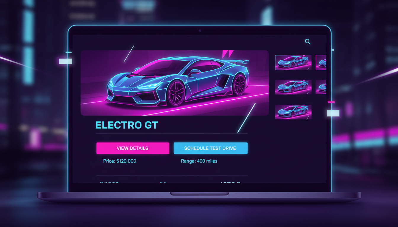 Vehicle Display Page Optimization: Unlocking Better Inventory Marketing