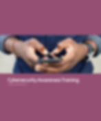 Thumbnail image of Cybersecurity Awareness PowerPoint Slideshow title slide
