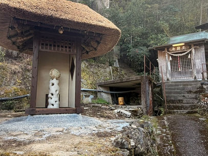 弁財天エリアに作品が設置されました
