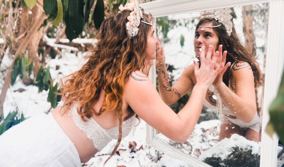 Reflections in the Snow 