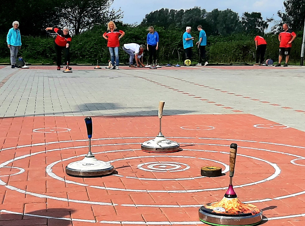 Stockschießbahn des Süderholmer SV, in Eigenleistung gebaut und genutzt für inklusive Vereinsarbeit.