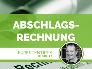 Experten-Tipps von Nils Kalle zur Erstellung einer Abschlagsrechnung