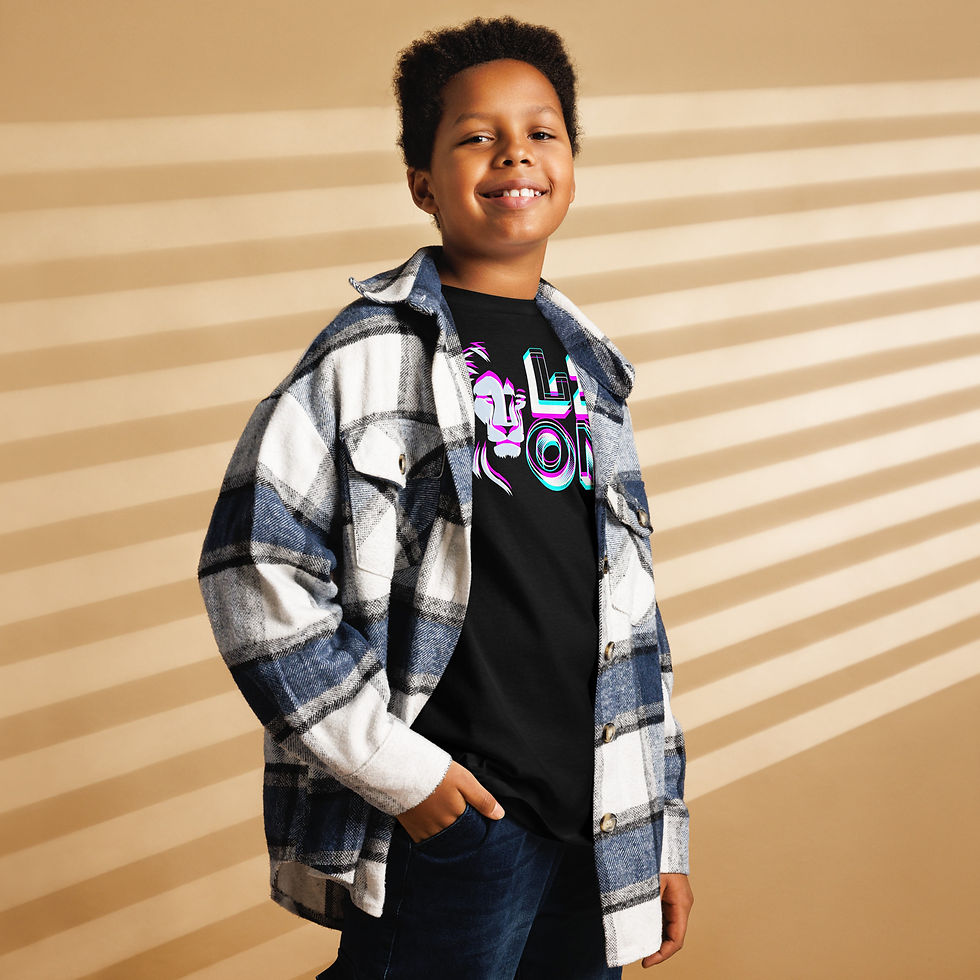 Youth Classic Tee — “Lion of Judah” Edition