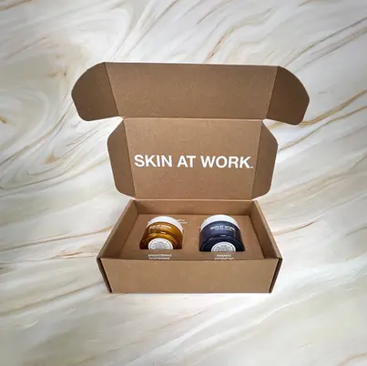 Skin At Work packaging