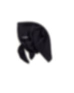 Thumbnail: Les Cheveux Scarf Noir - Small