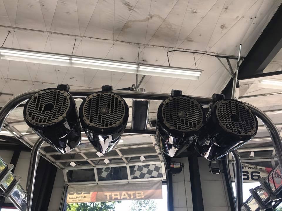 Car audio install