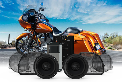 Rockford Fosgate 2014+ Harley Street & Road Glide Stage 2 Audio Kit