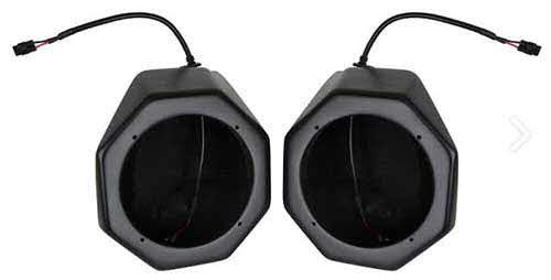 SSV Works Polaris General Front Speaker 6 1/2" Speaker Pods - Unloaded