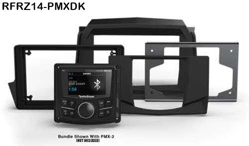 Rockford Fosgate Polaris RZR Dash Kit for PMX-2, PMX-3 and PMX-8