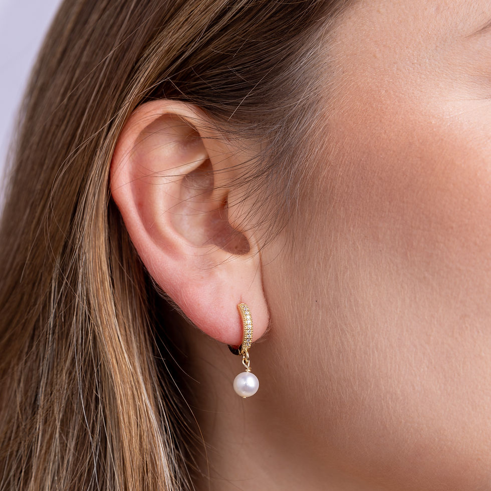 תמונה ממוזערת: MEGHAN EARRINGS || 14k gold plated