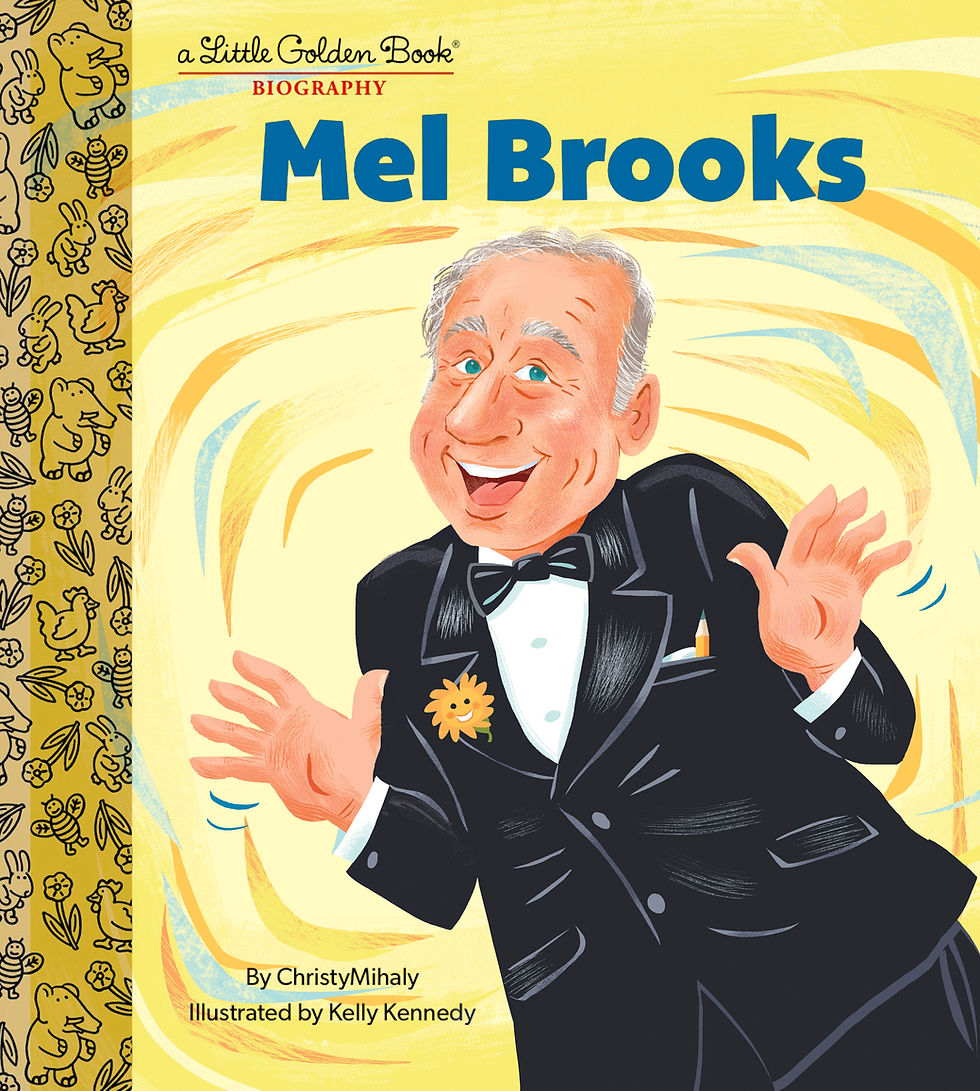Mel Brooks Golden Book cover