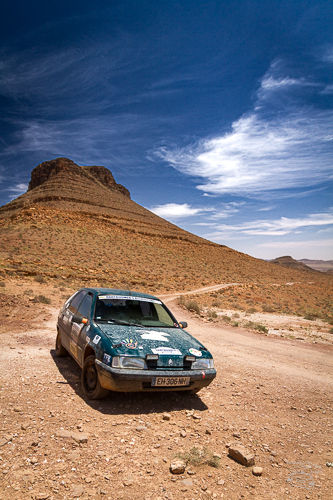 La ZX sur les pistes de l'Atlas Marocain