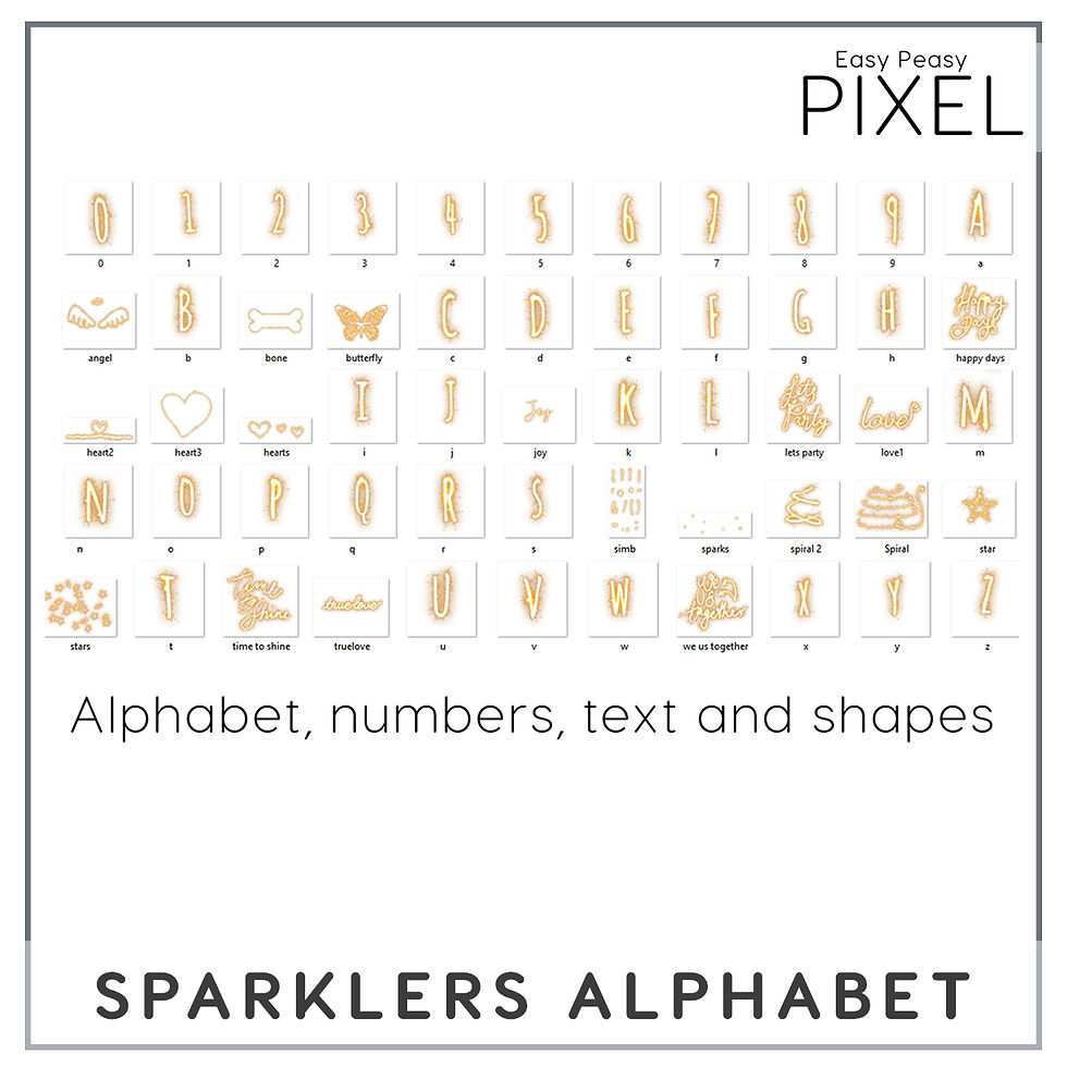 Thumbnail: SPARKLERS ALPHABET