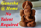 Clay Ganpati | Eco-friendly Ganesha