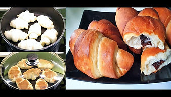 NO BAKE PAN CROISSANTS | EGG-LESS CROISSANTS Is Exactly What You Are Looking For