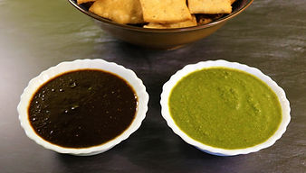 2 Chaat Chutney Recipes | Mint Chutney & Sweet Chutney | Green Chutney & Dates Tamarind Chutney