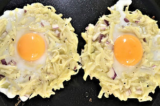 Hash Brown Omelette | Breakfast in 10 Minutes