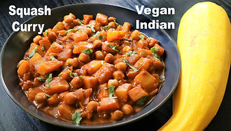 Summer Squash Vegan Indian Curry | Yellow Squash Recipe Indian | Summer Squash Indian Curry