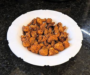 Masala Roasted Mushrooms (Airfryer Recipe)