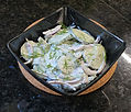 Creamy German Cucumber and Dill Salad