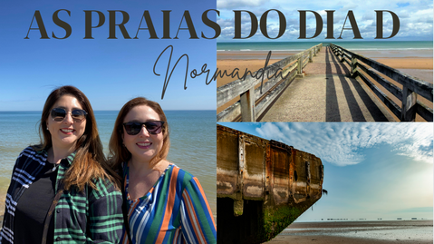 Visitando as praias do Dia D na Normandia