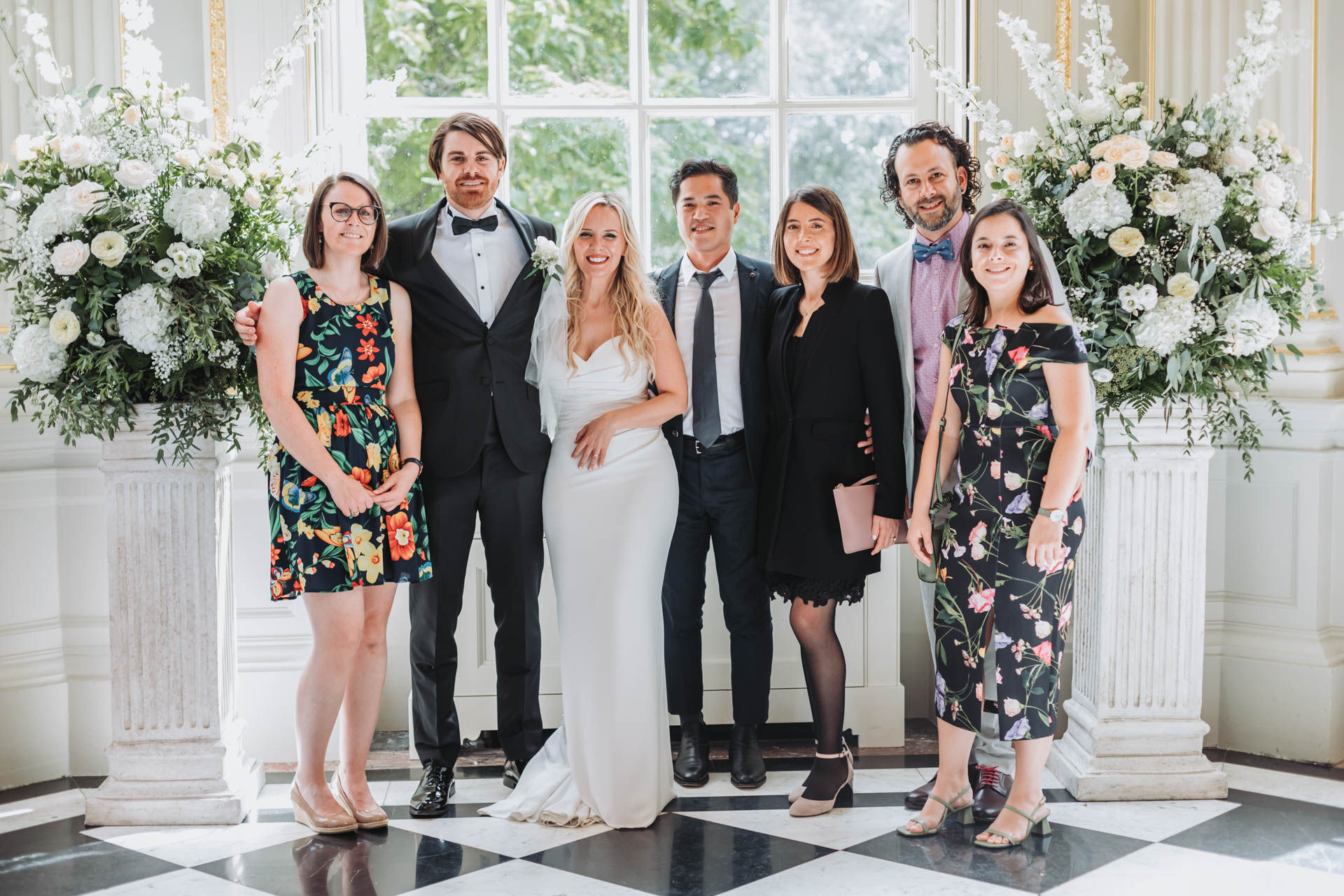 wedding at Orleans House and Gallery in Twickenham