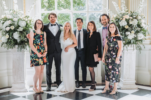 wedding at Orleans House and Gallery in Twickenham