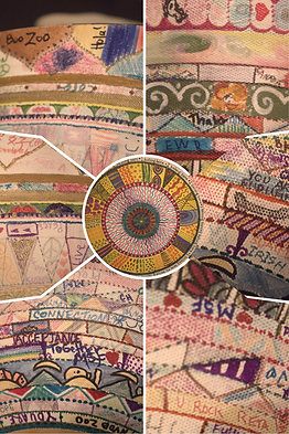 Collage of Art from Circle of Belonging