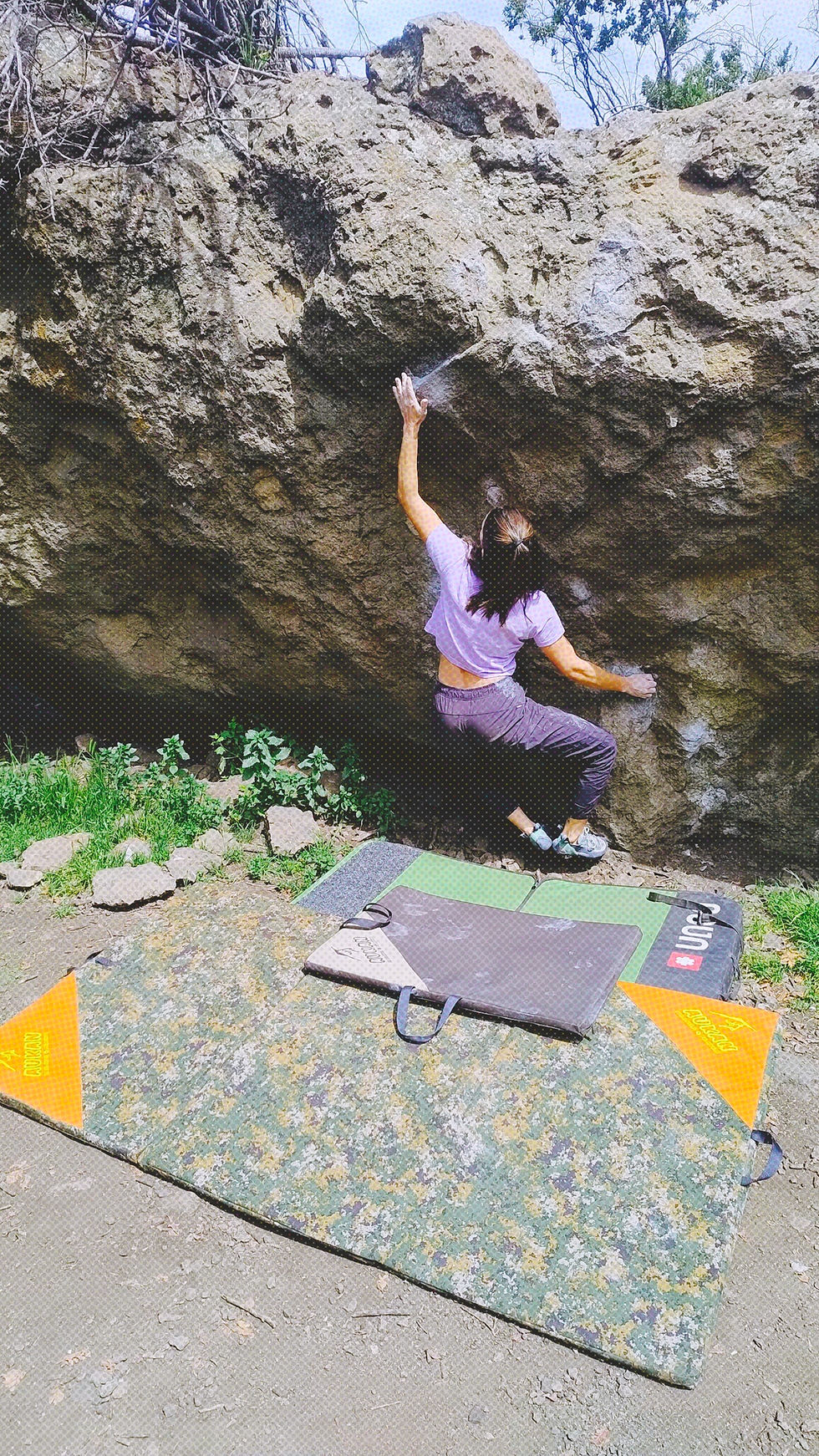 📷 en el ojo de aukanclimb