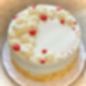 STRAWBERRY SHORTCAKE with gold cake