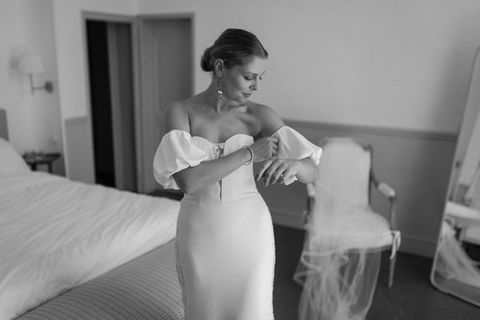 préparatif mariée chateau robernier provence