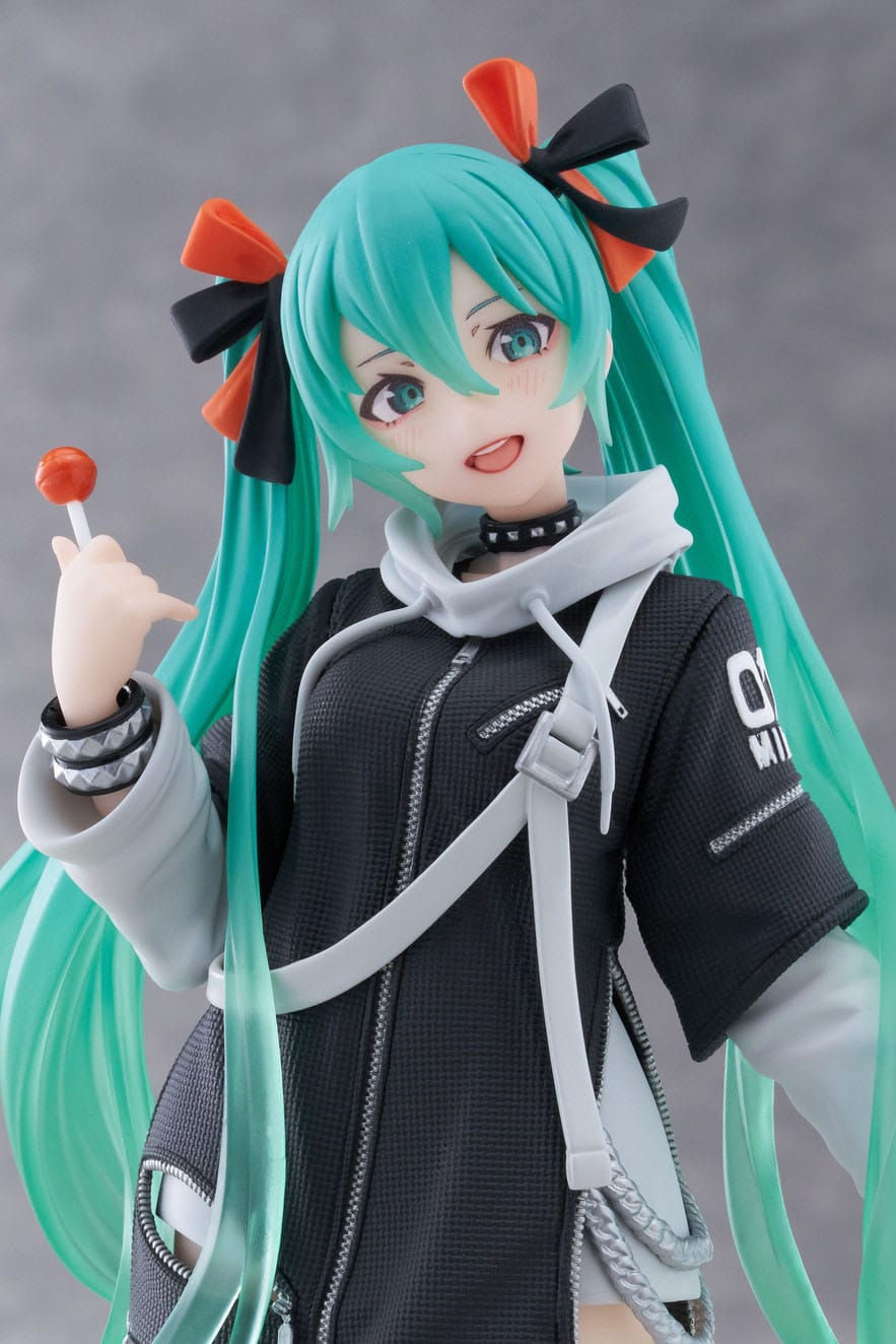 Miniaturbild: Hatsune Miku Wonderland PVC Statue Fashion Punk Ver.