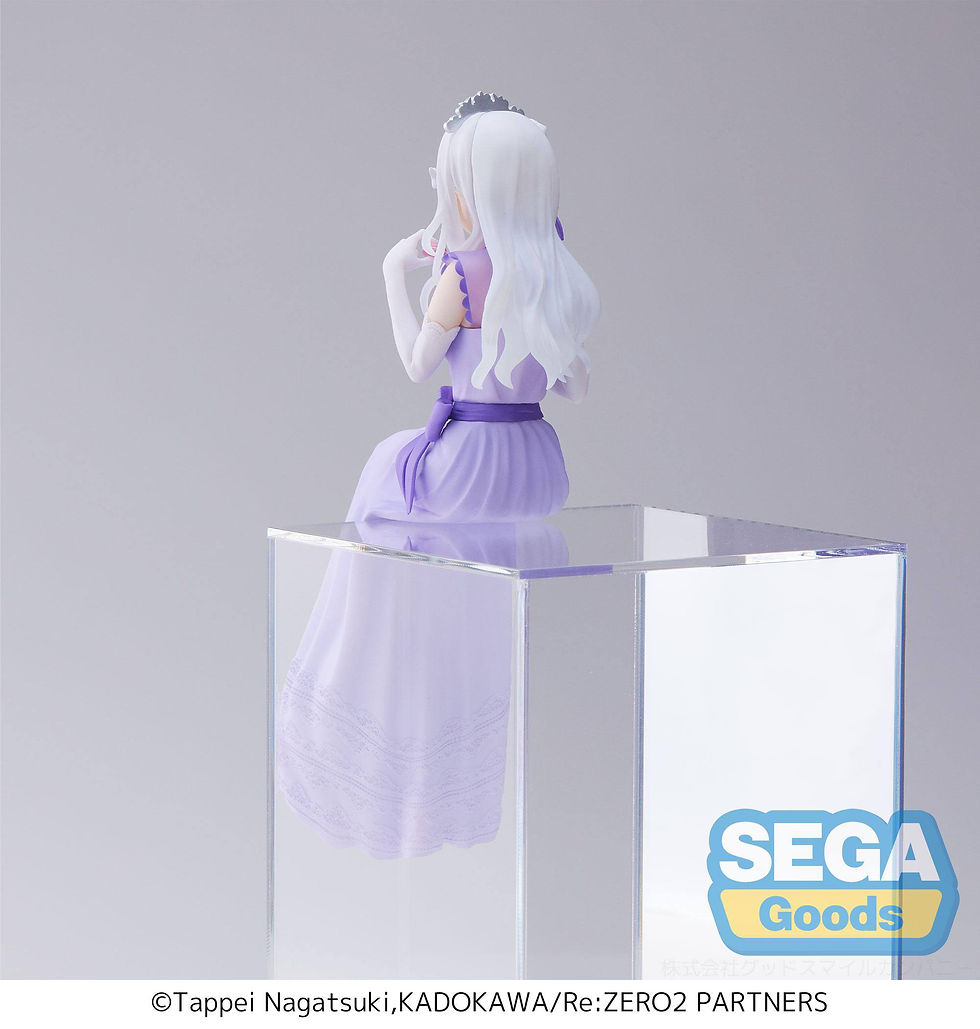 Thumbnail: Re:Zero - Starting Life in Another World PVC Statue Emilia (Dressed-Up Party)