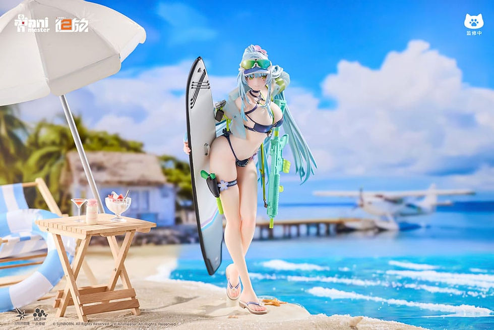 Miniaturbild: Girls' Frontline 2: Exilium Statue 1/7 HK416 Cerulean Breaker