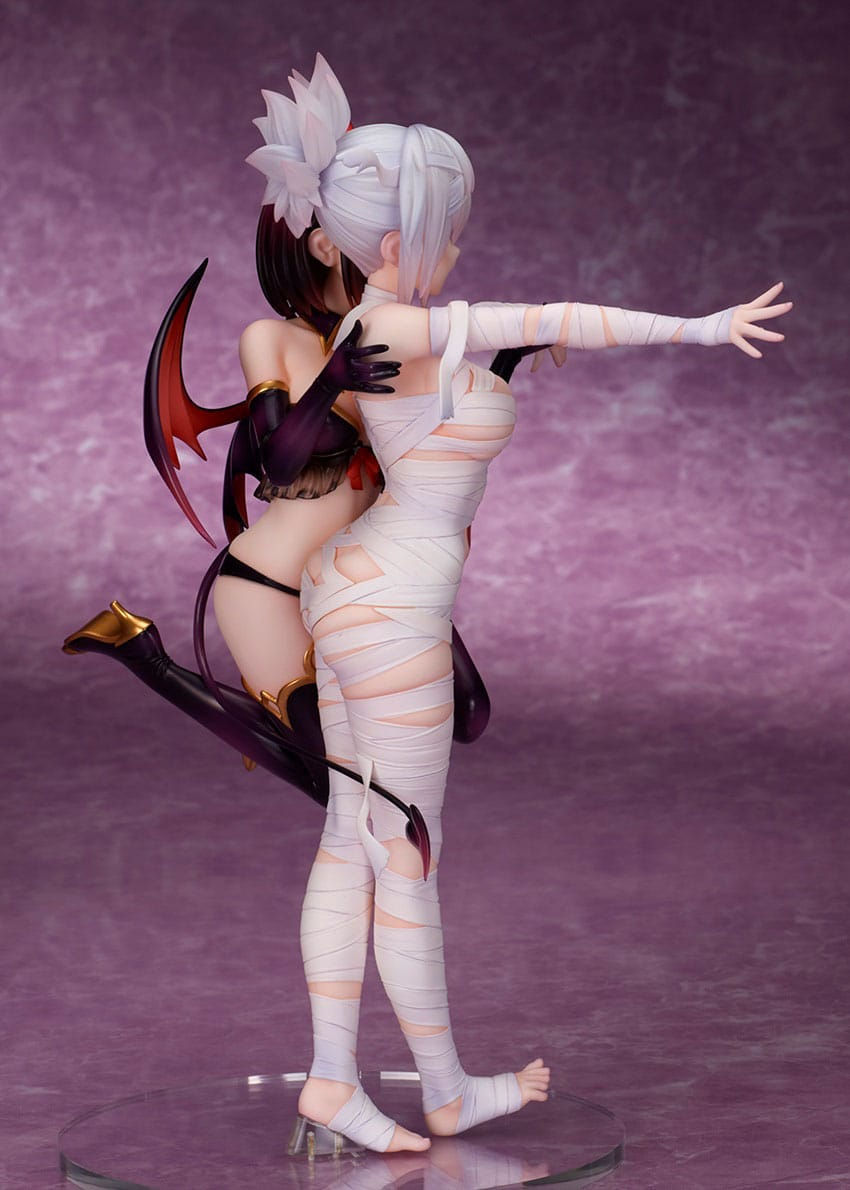 Miniaturbild: Ayakashi Triangle PVC Statue Matsuri Kazamaki & Suzu Kanade & Shirogane