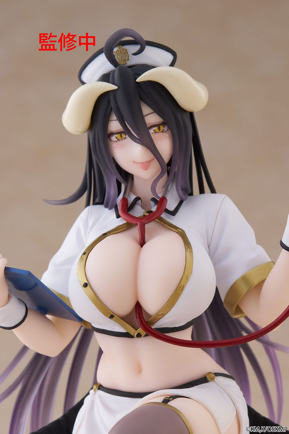 Miniaturbild: Overlord PVC Statue Desktop Cute Figure Albedo Nurse Ver. Renewal