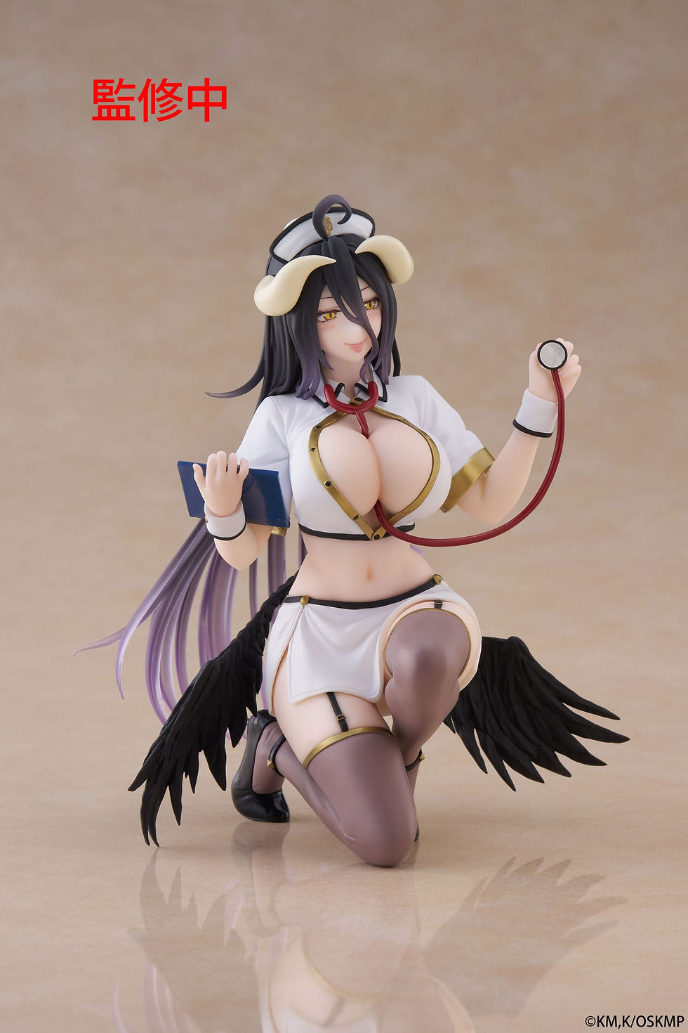 Miniaturbild: Overlord PVC Statue Desktop Cute Figure Albedo Nurse Ver. Renewal