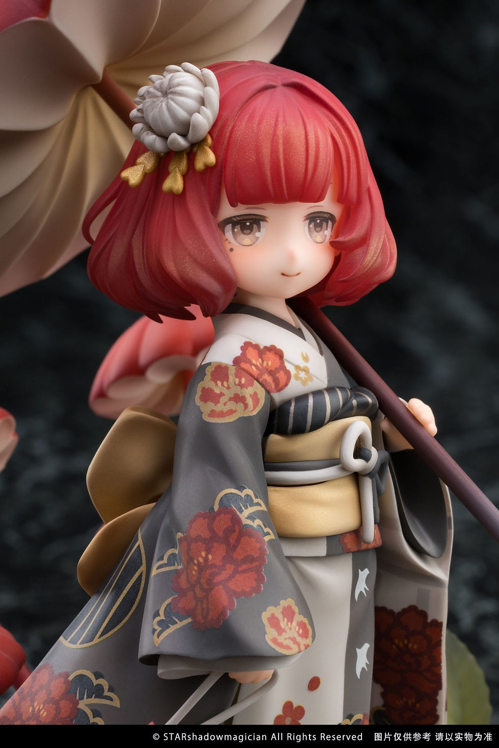 Miniaturbild: The Mushroom Girls PVC Statue 1/1 No.6 Marasmius Haematocephalus