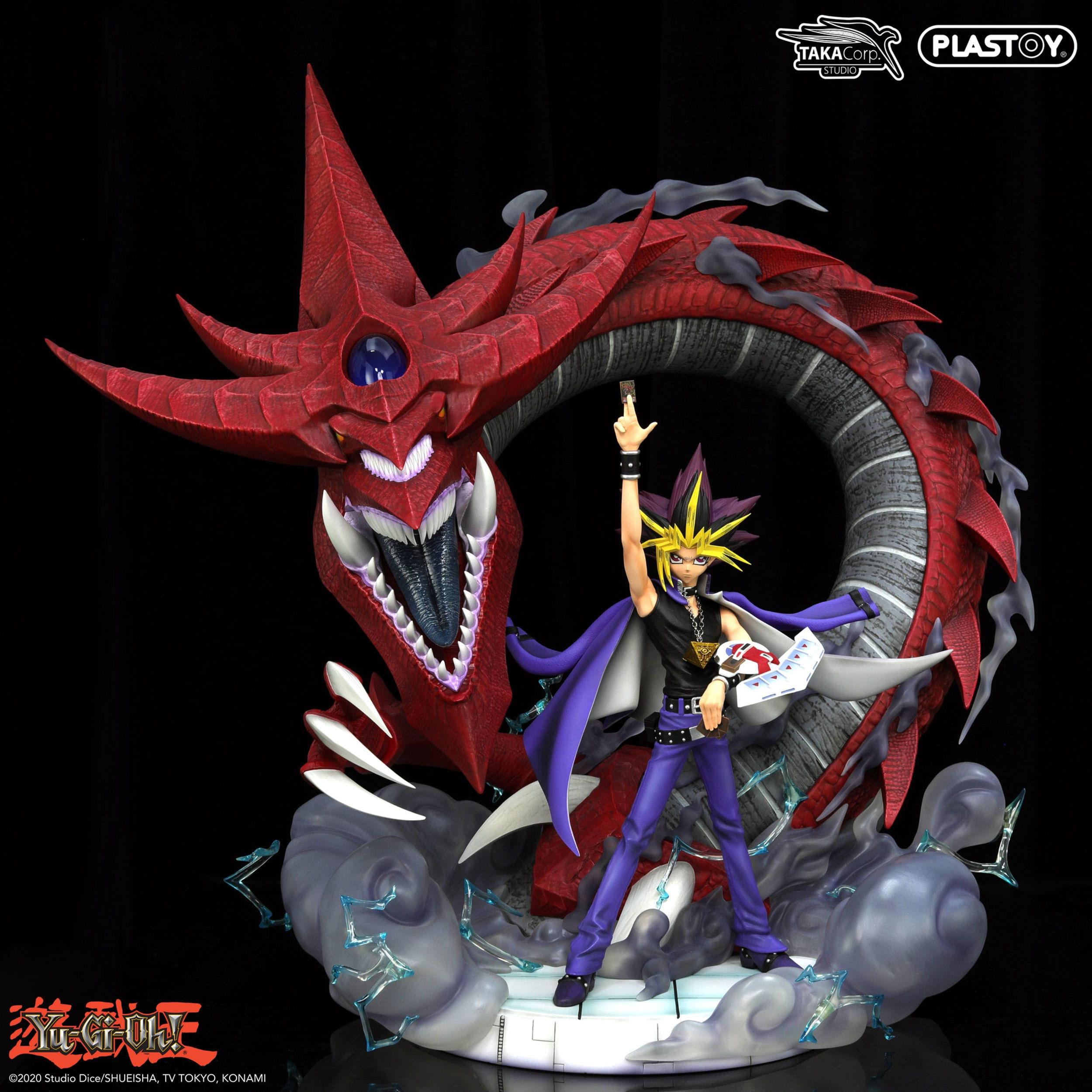 Yu-Gi-Oh! Statue Yami Yugi & Slifer
